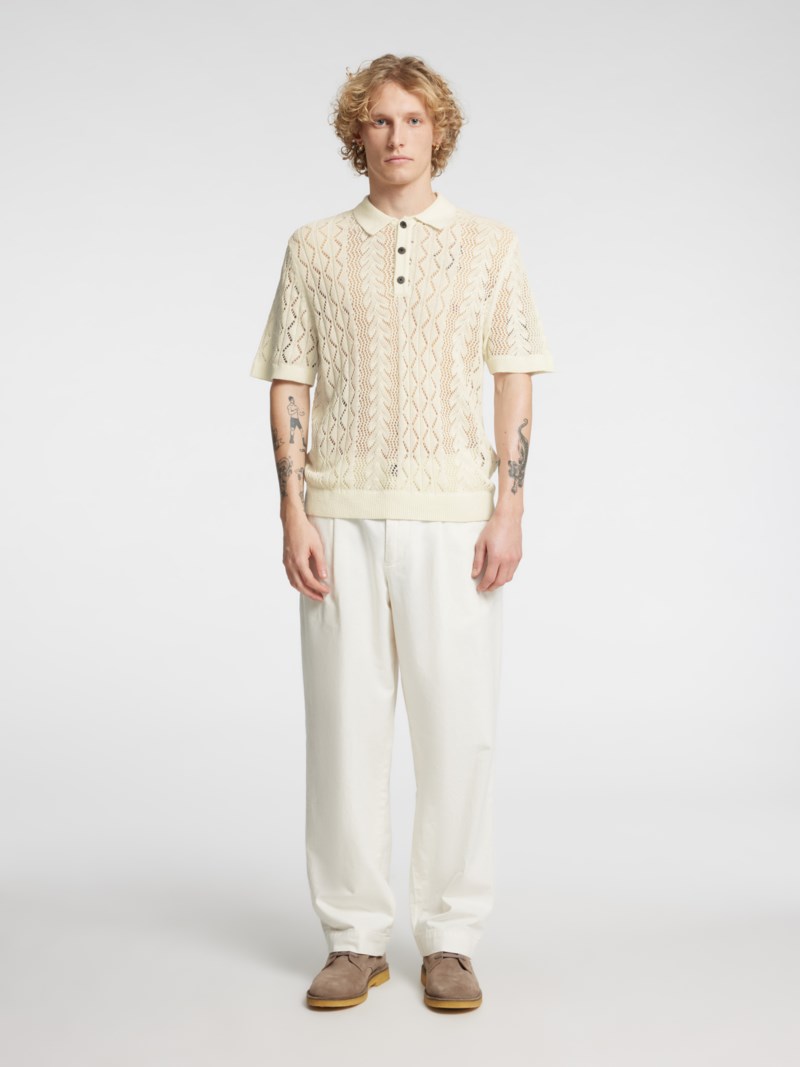 Polo anrmani crochet coconut milk 2