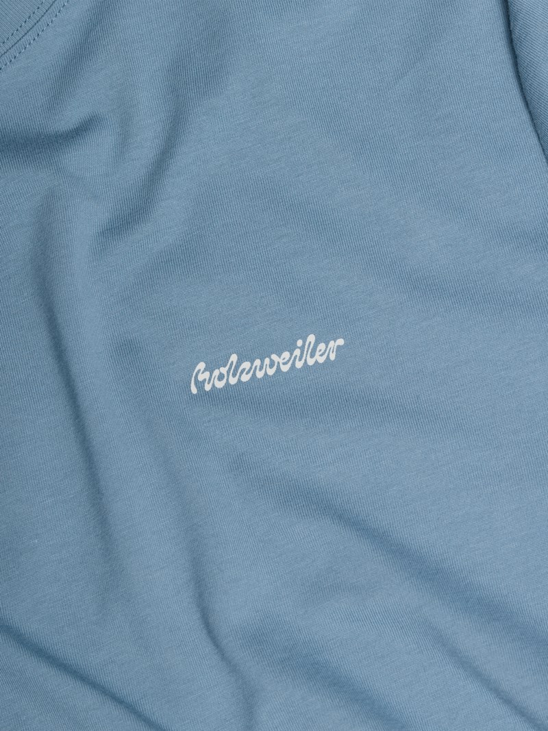 T-shirt m. regular blue 6