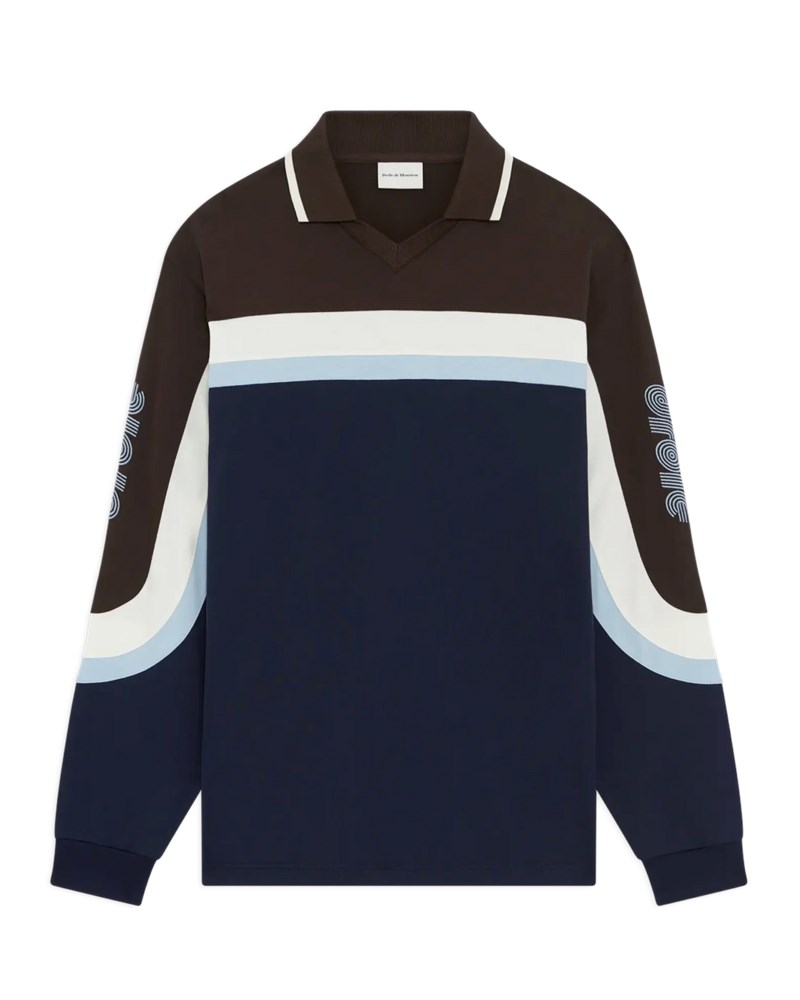 Tröja polo racing navy 1