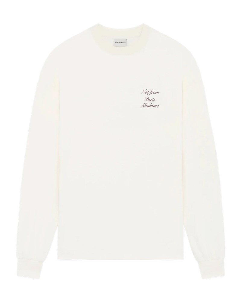 T-shirt slogan calligraphie off white 1