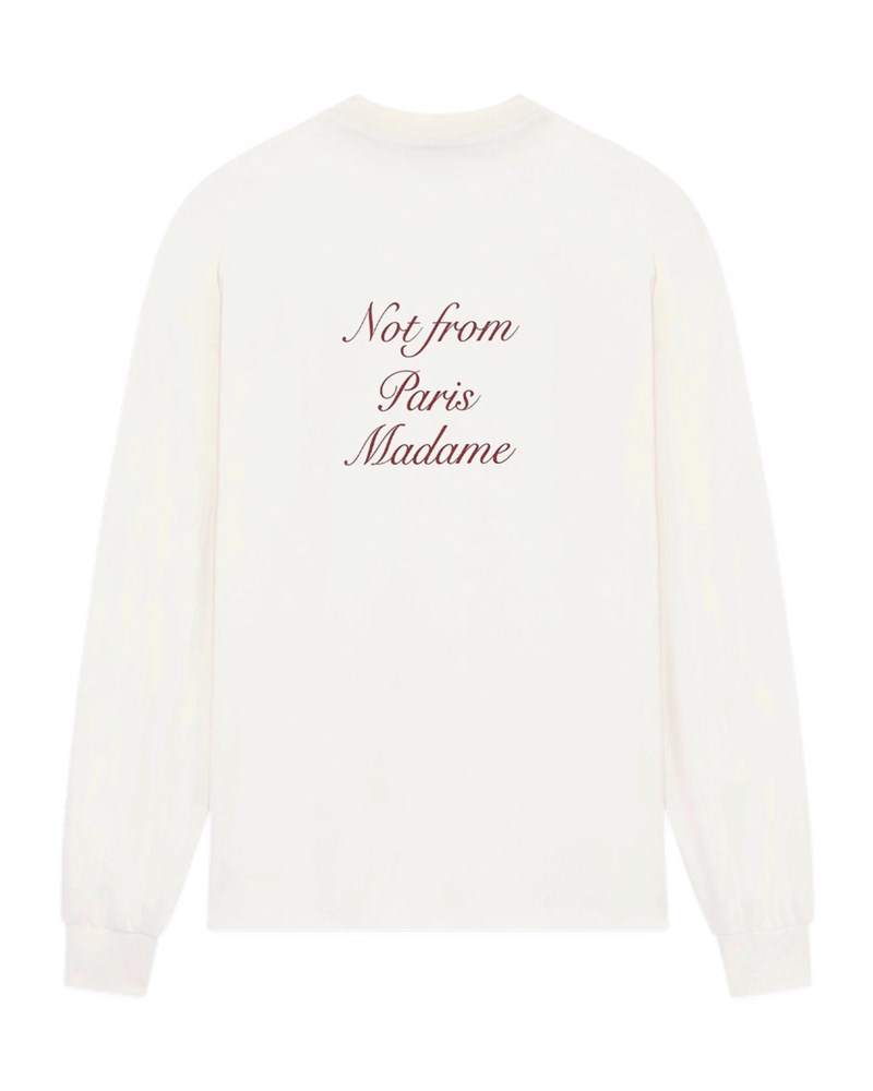 T-shirt slogan calligraphie off white 3