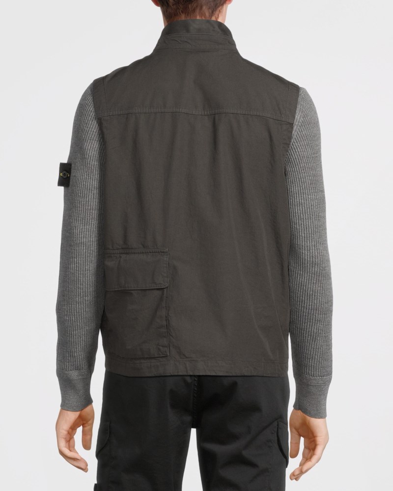 Väst canvas weave lead grey 4