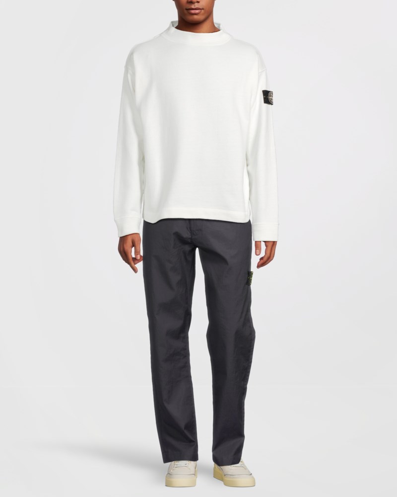 Sweatshirt knit-look raw beauty natural 2