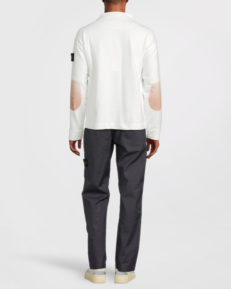Sweatshirt knit-look raw beauty natural 4