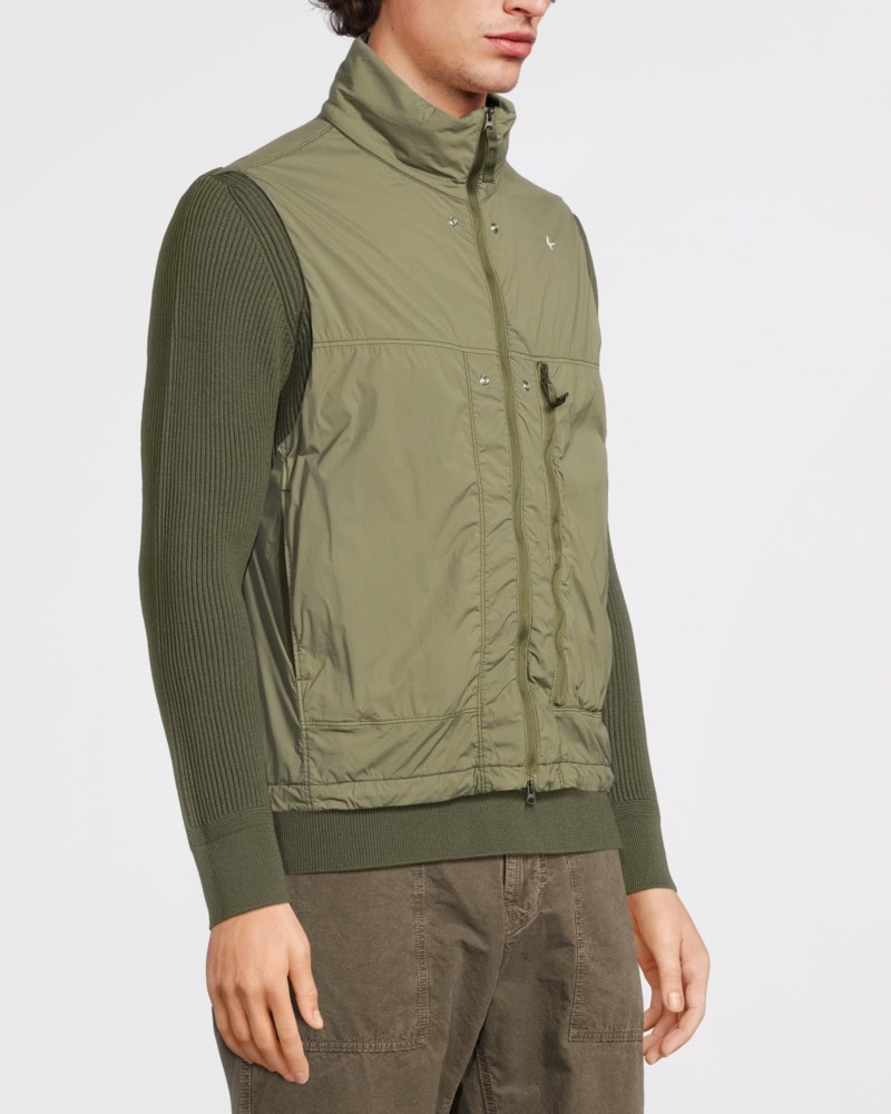 Väst skin touch stellina olive 3