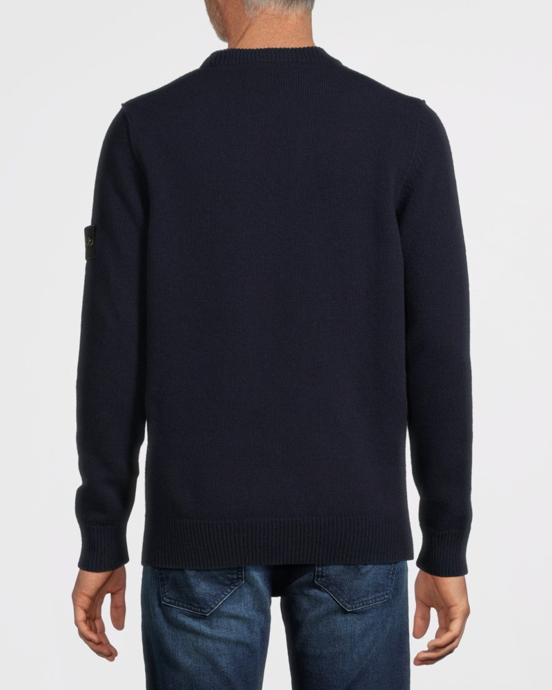 Stone Island Tröja lambswool herr – bild 3