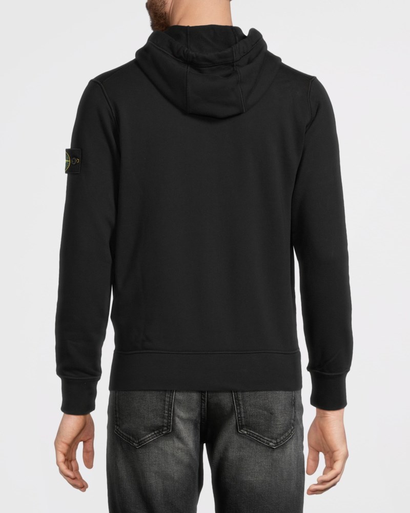 Stone Island Hoodie cotton fleece herr – bild 3