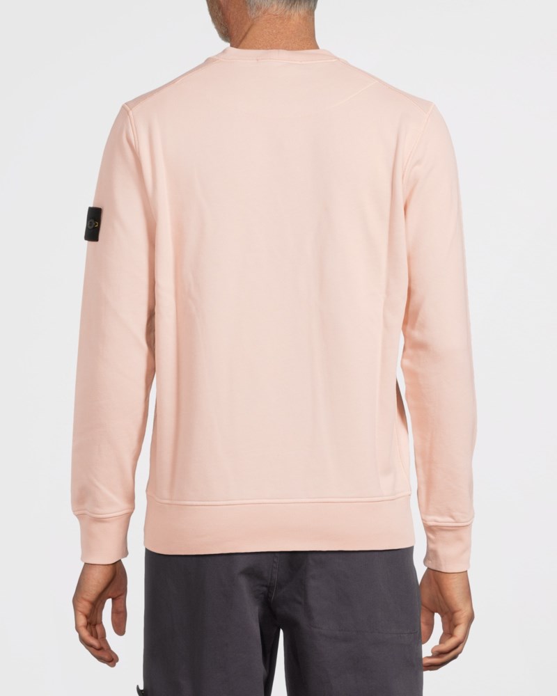Stone Island Sweatshirt cotton fleece herr – bild 3