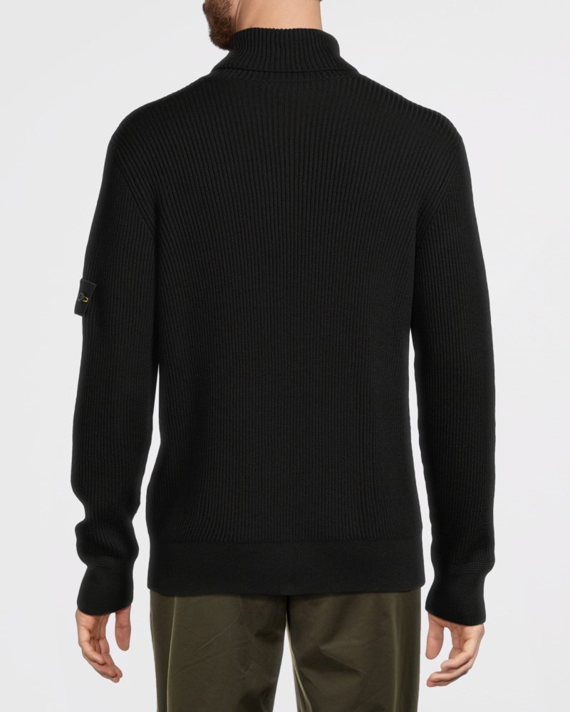 Stone Island Stickad tröja full rib herr – bild 3