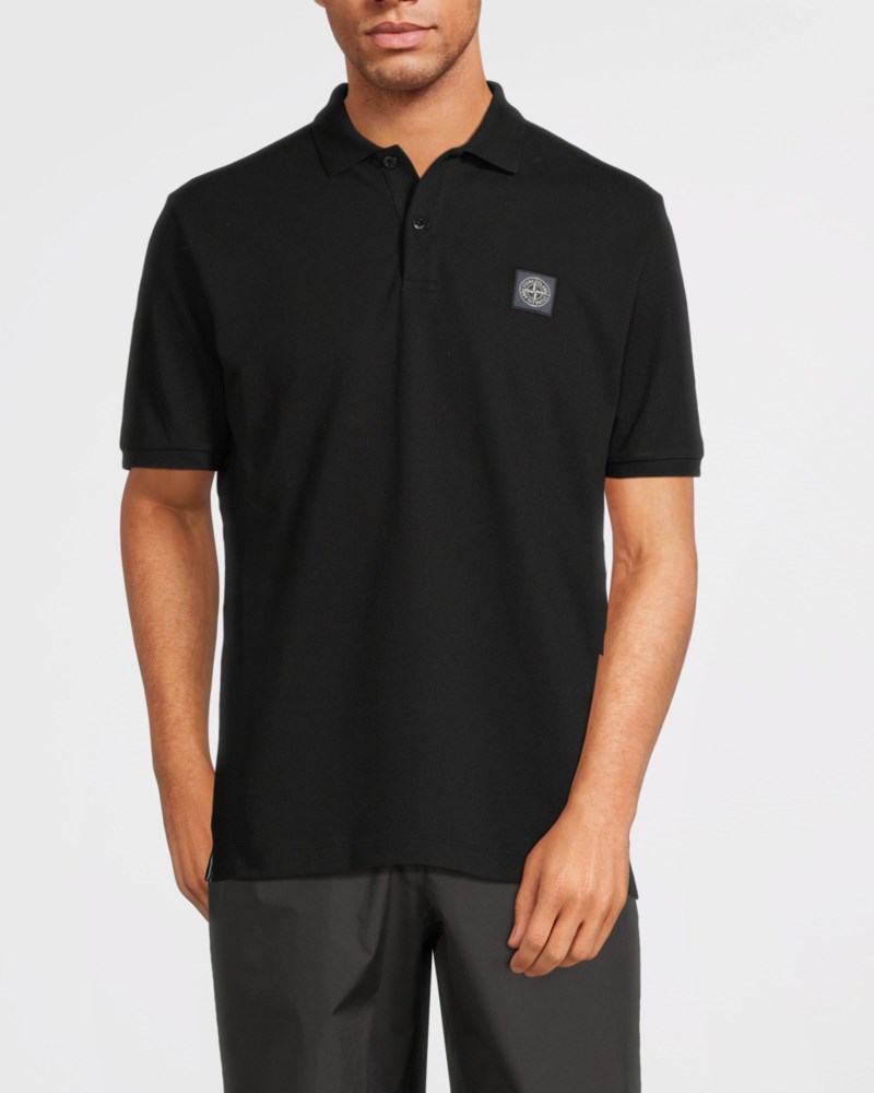 Stone Island Piké compass logo pikéer herr – bild 2
