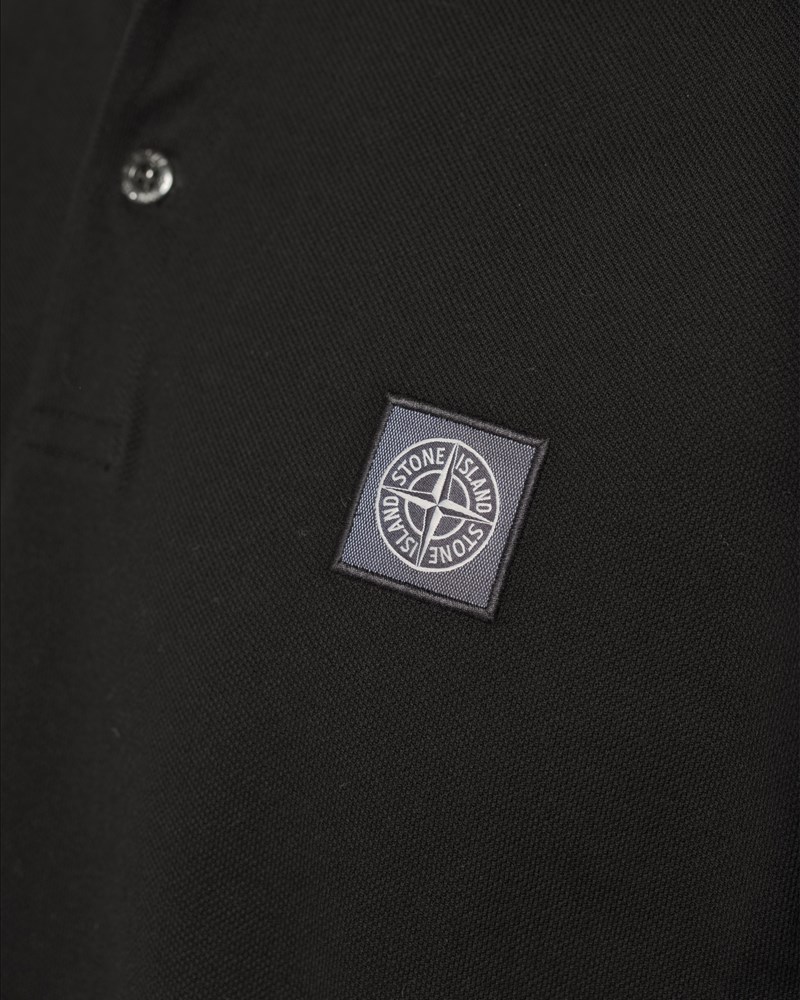 Stone Island Piké compass logo pikéer herr – bild 4