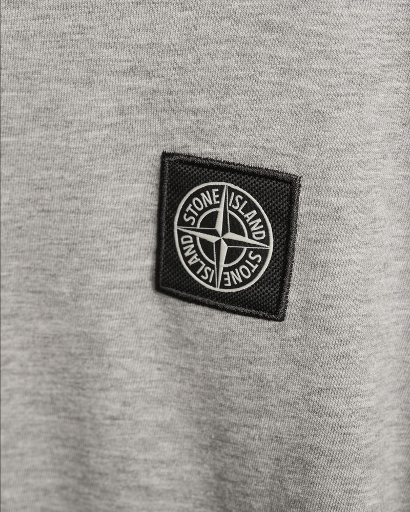 Tröja logo dust grey melange 5