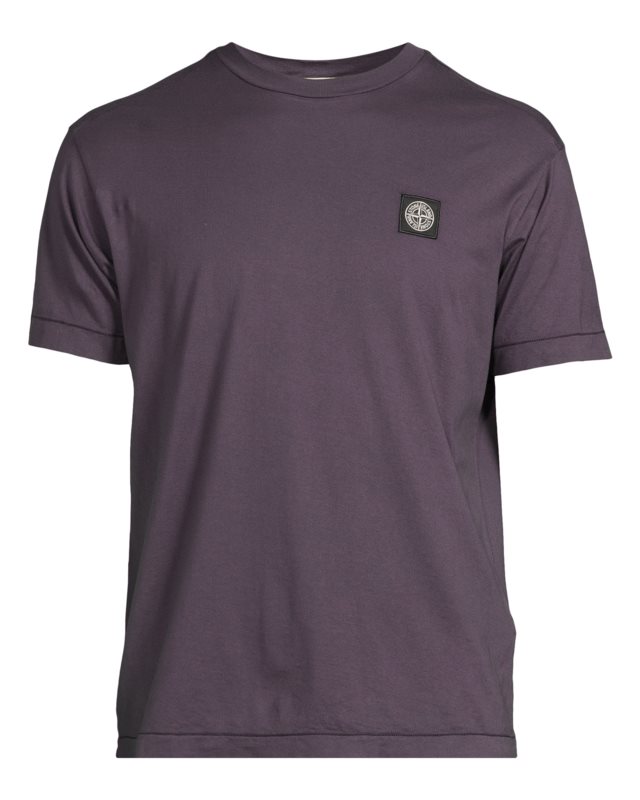 Stone Island T-shirt 60/2 cotton jersey dark blue NK