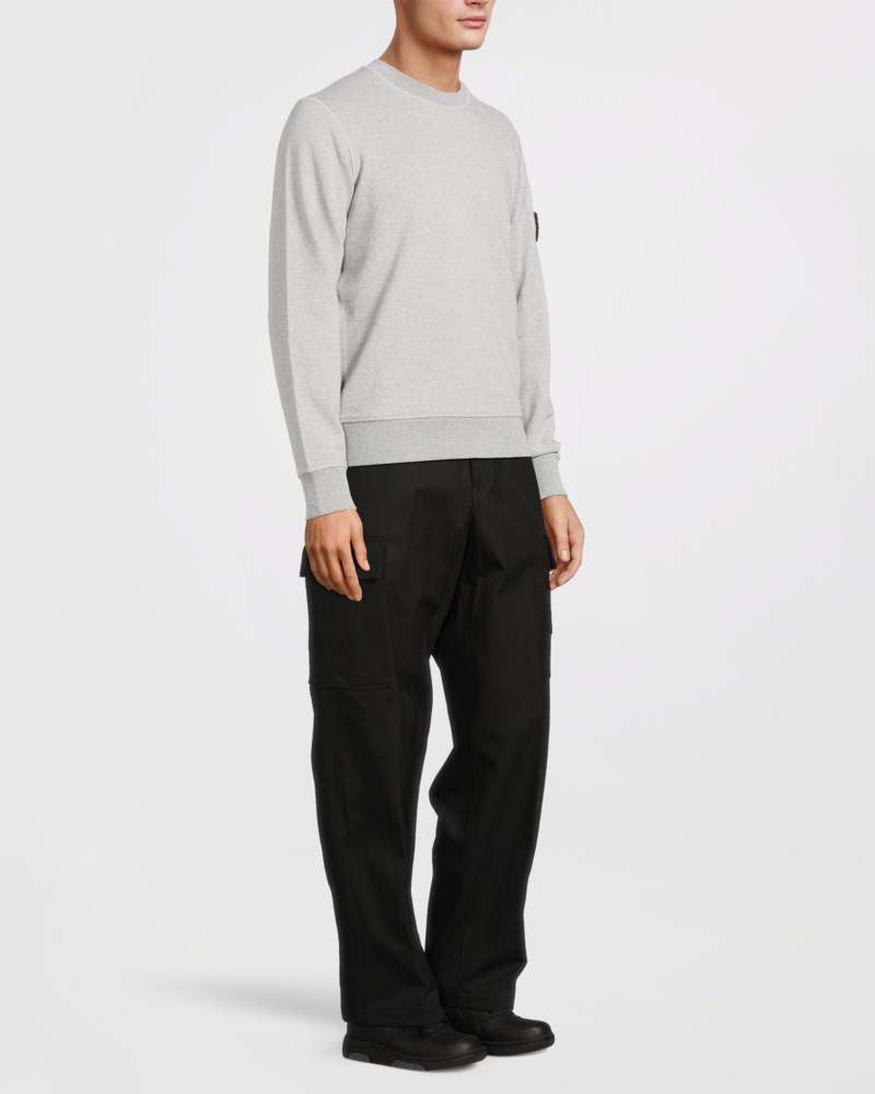 Sweatshirt logo badge dark gray 3