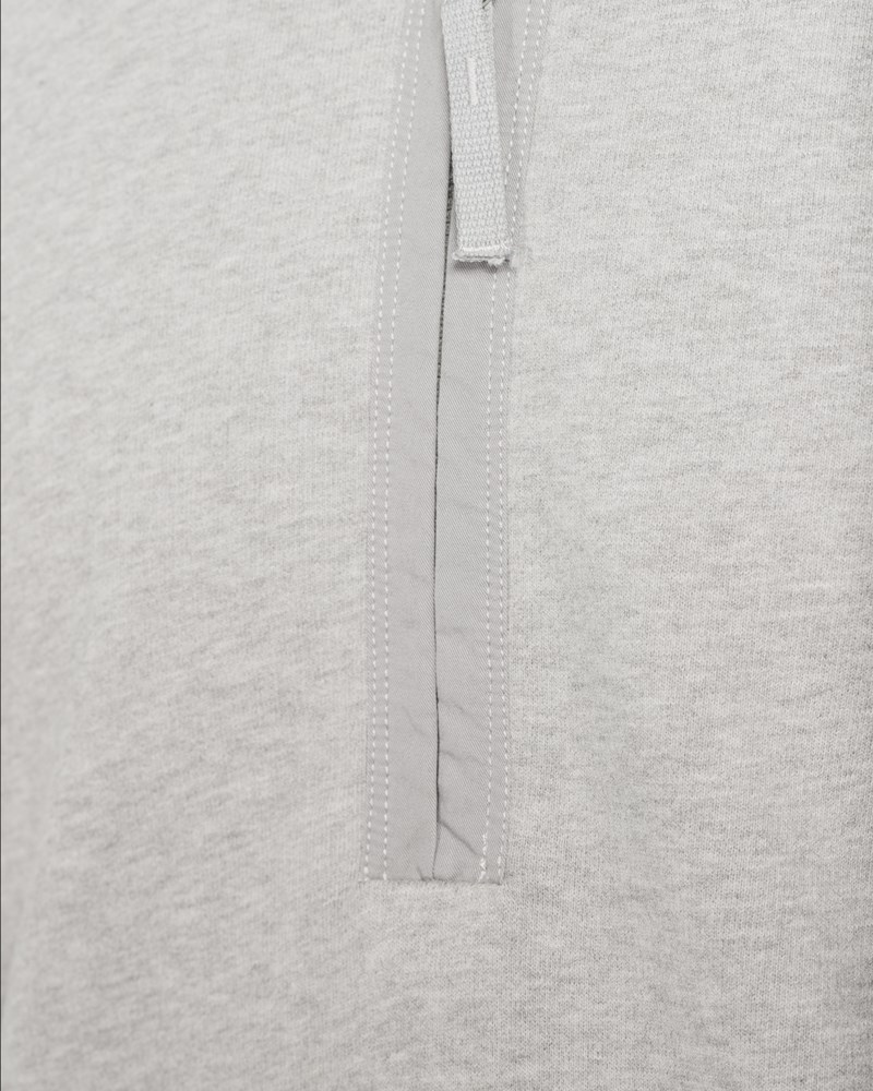 Sweatshirt 6100068 brushed cotton fleece dark gray 5