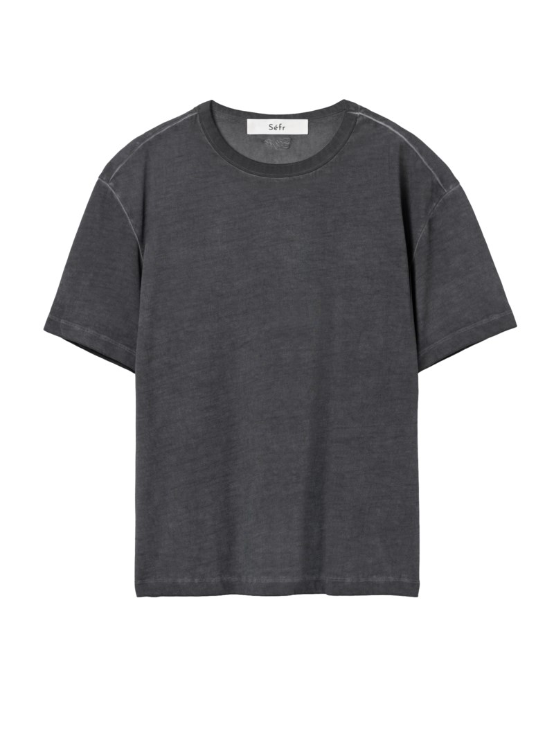 T-shirt mauro washed black 1