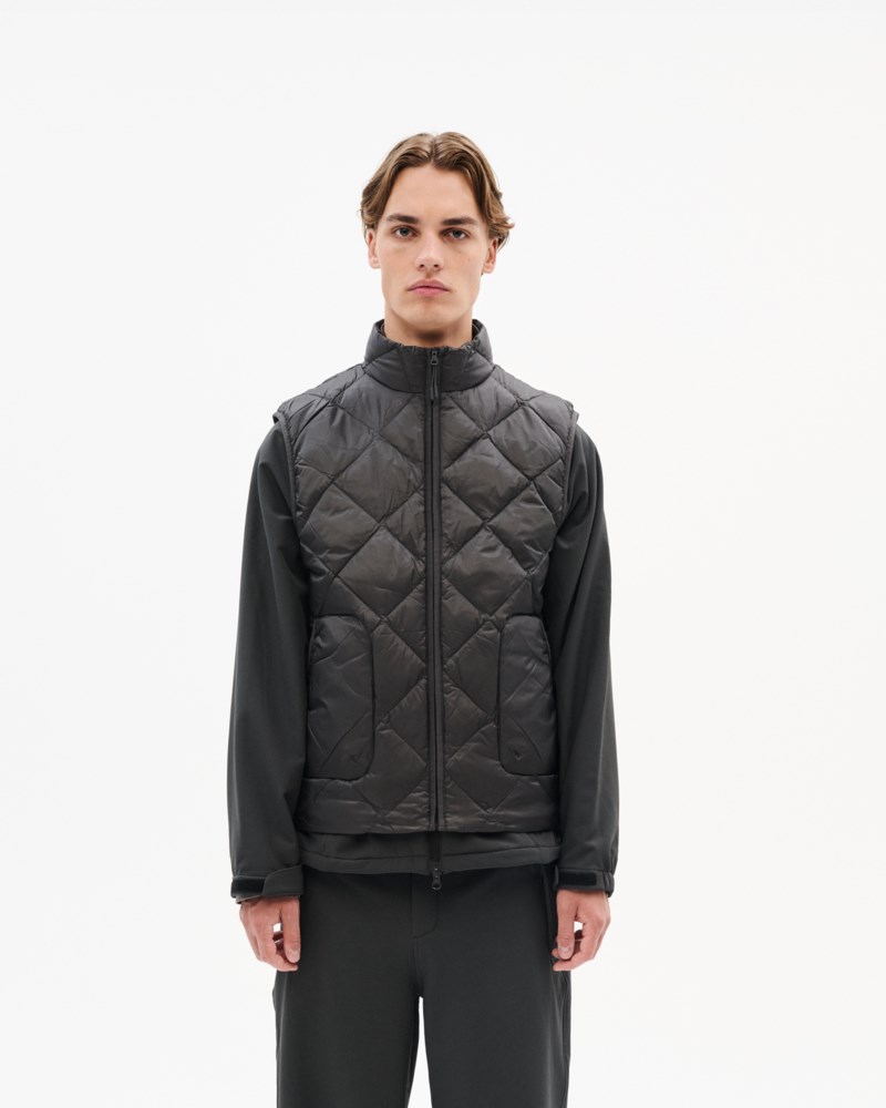 Väst base lt down charcoal black 5