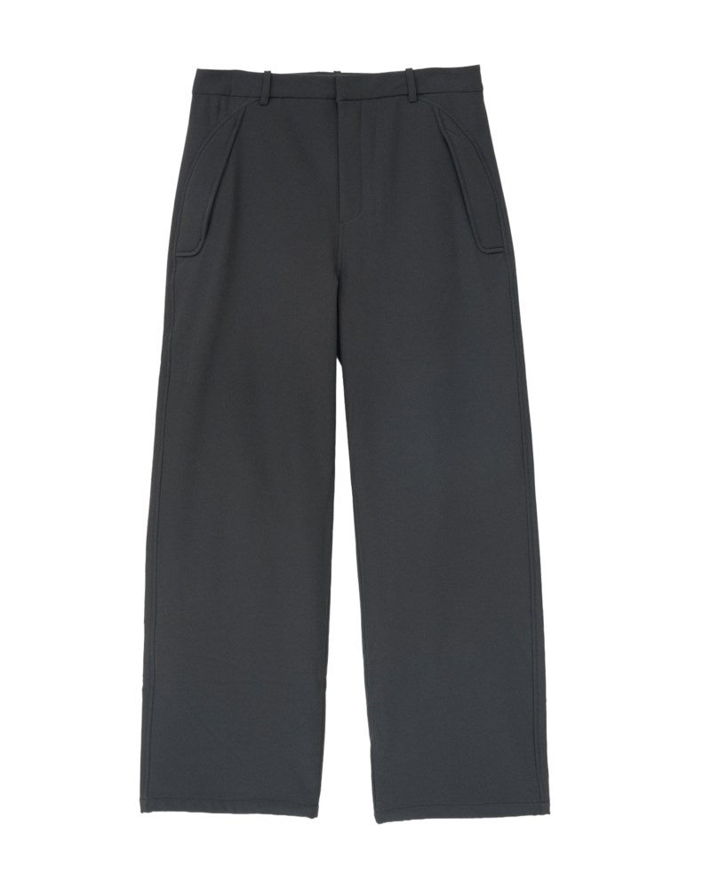 Byxa path inner brushed softshell charcoal black 1