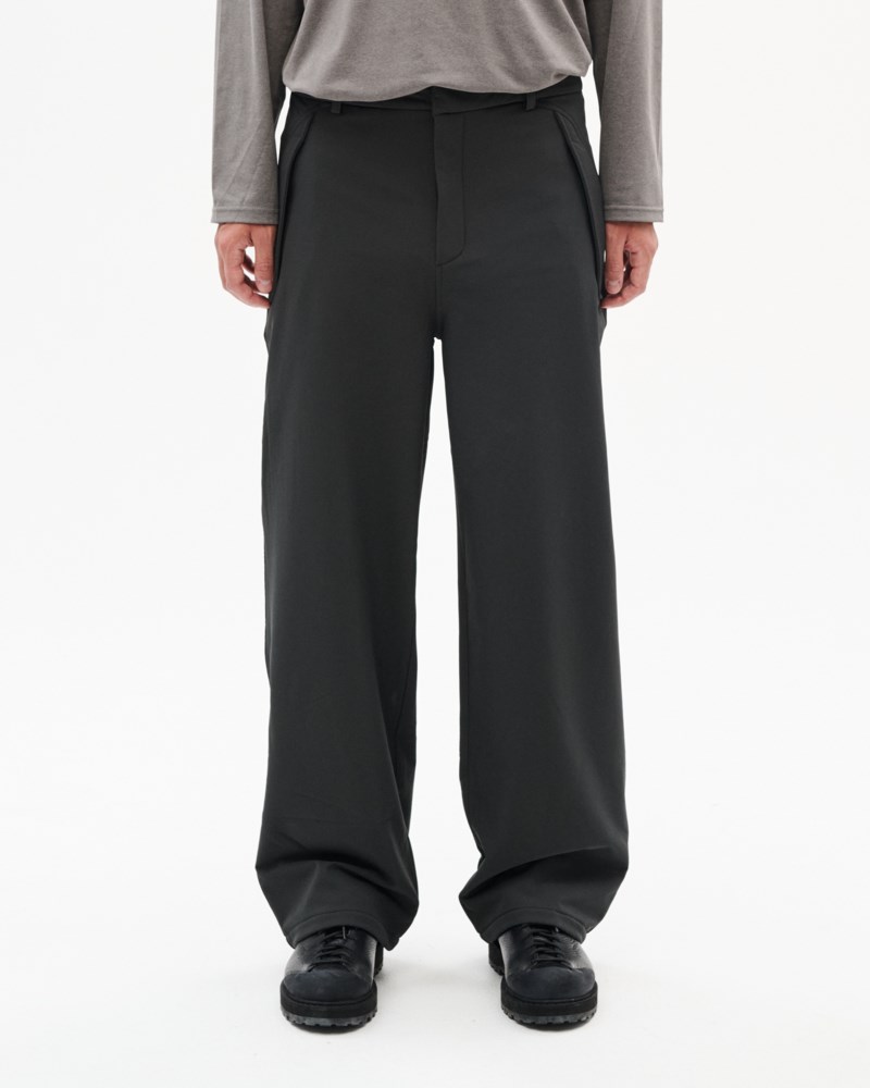 Byxa path inner brushed softshell charcoal black 3