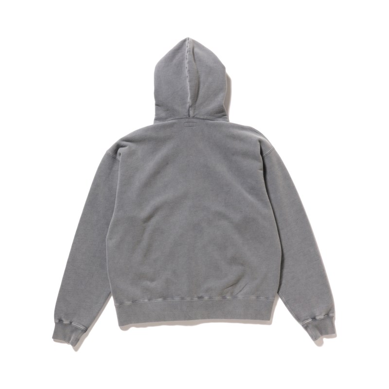 Hoodie fade soft black 2
