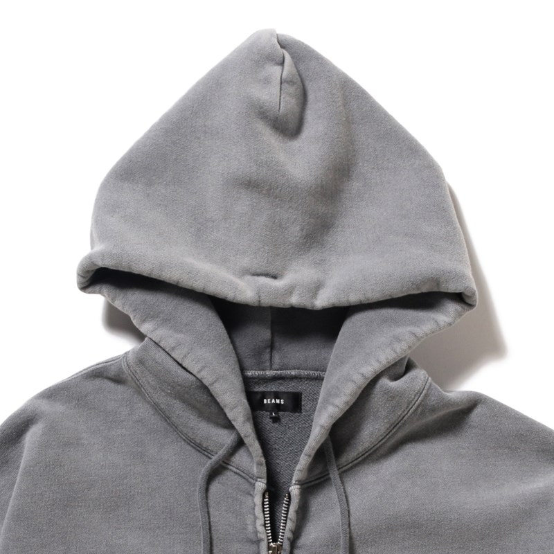 Hoodie fade soft black 5