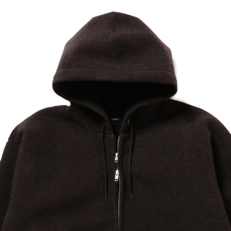 Hoodie sliver hood d.brown 3