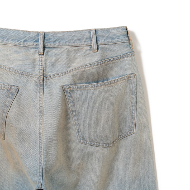 Jeans wide mid blue 5