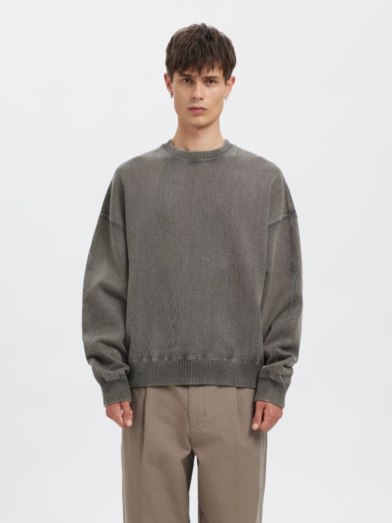 Sweatshirt anrandor ls grey melange 3