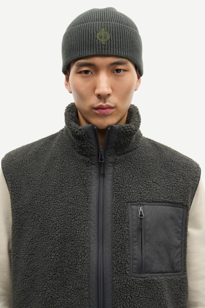 Beanie sapaolo 15010 dark evergreen 2
