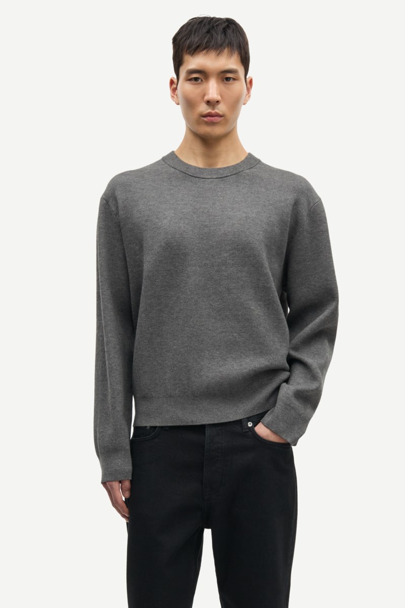 Tröja sarico 15825 dark grey 2