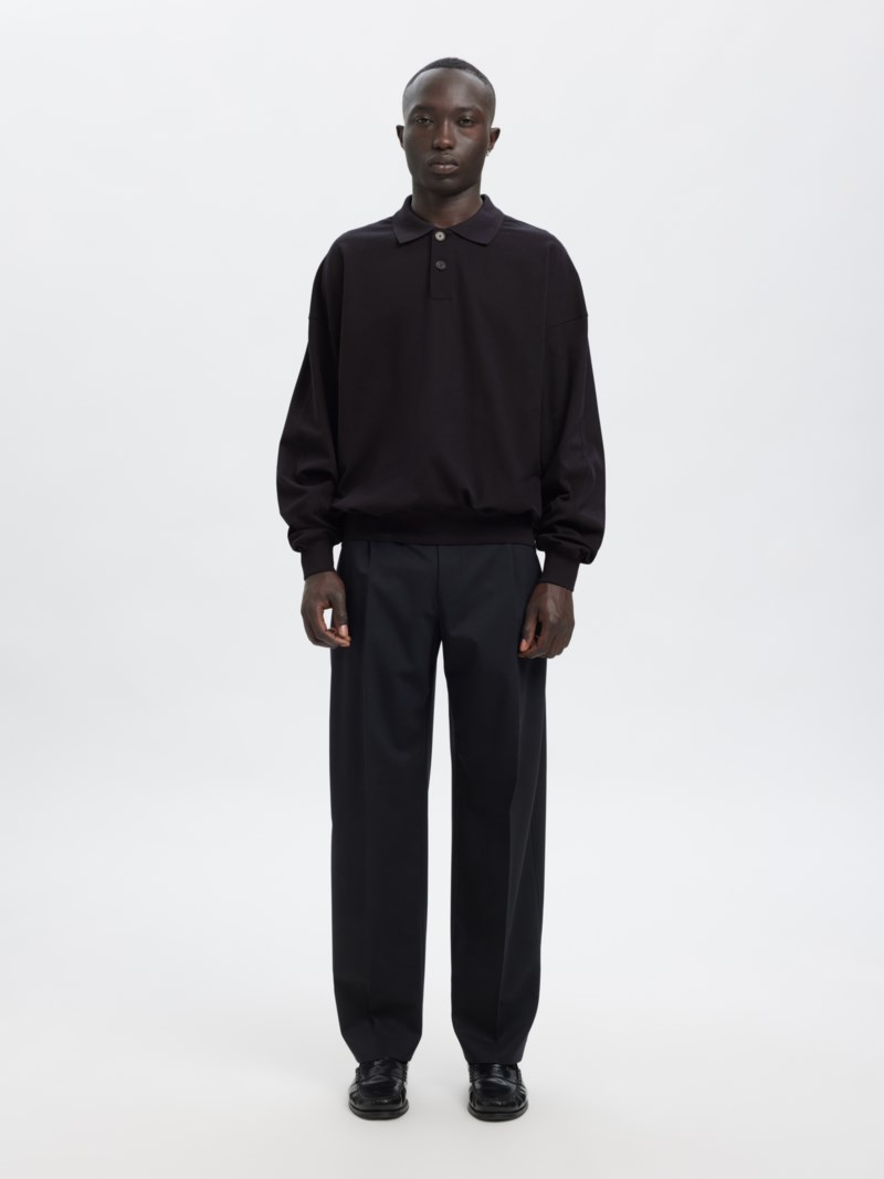 Polo sweat anrarchel dark navy 2
