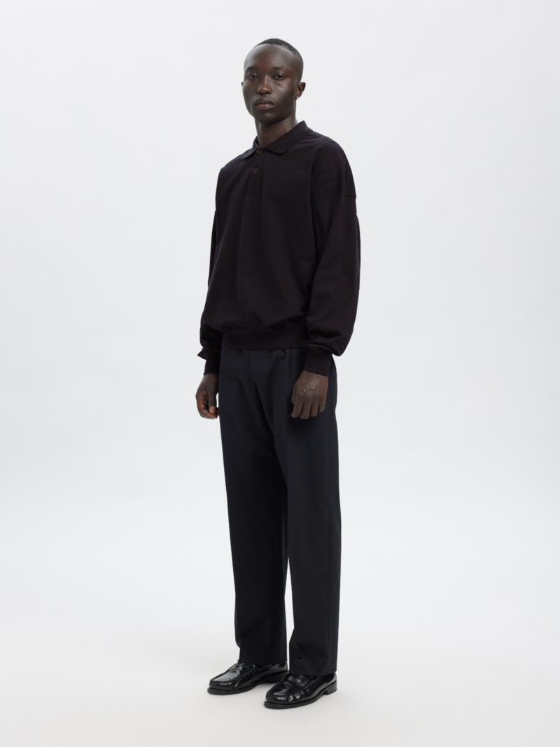 Polo sweat anrarchel dark navy 4