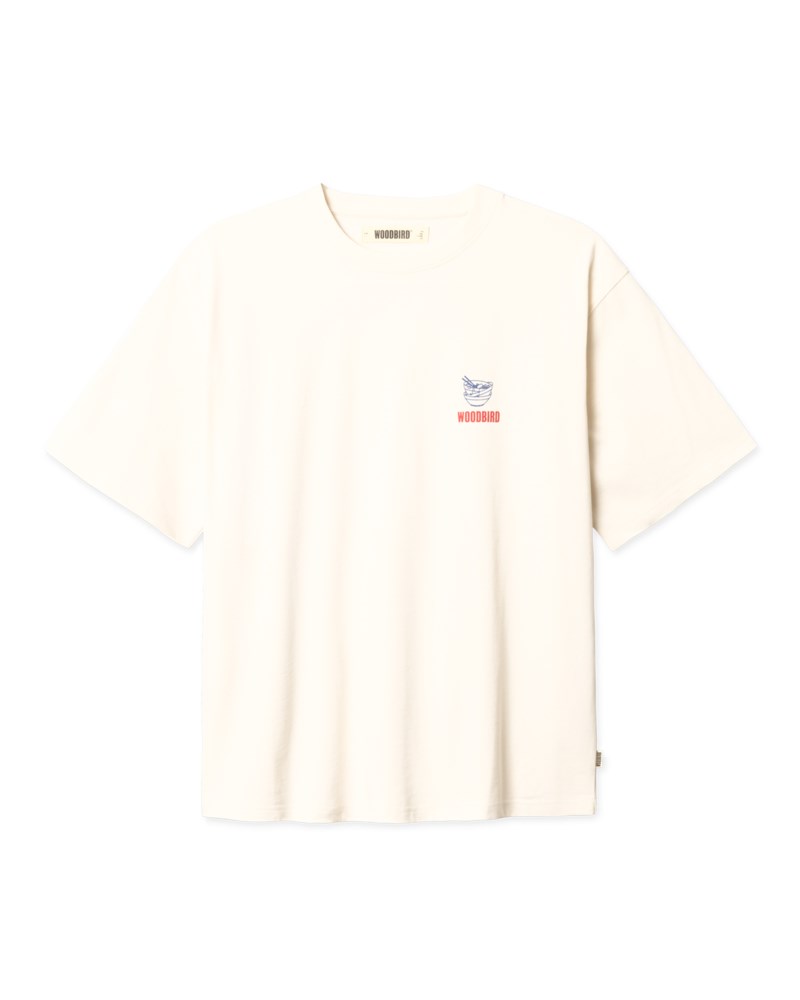 T-shirt baine noodle tee offwhite 1