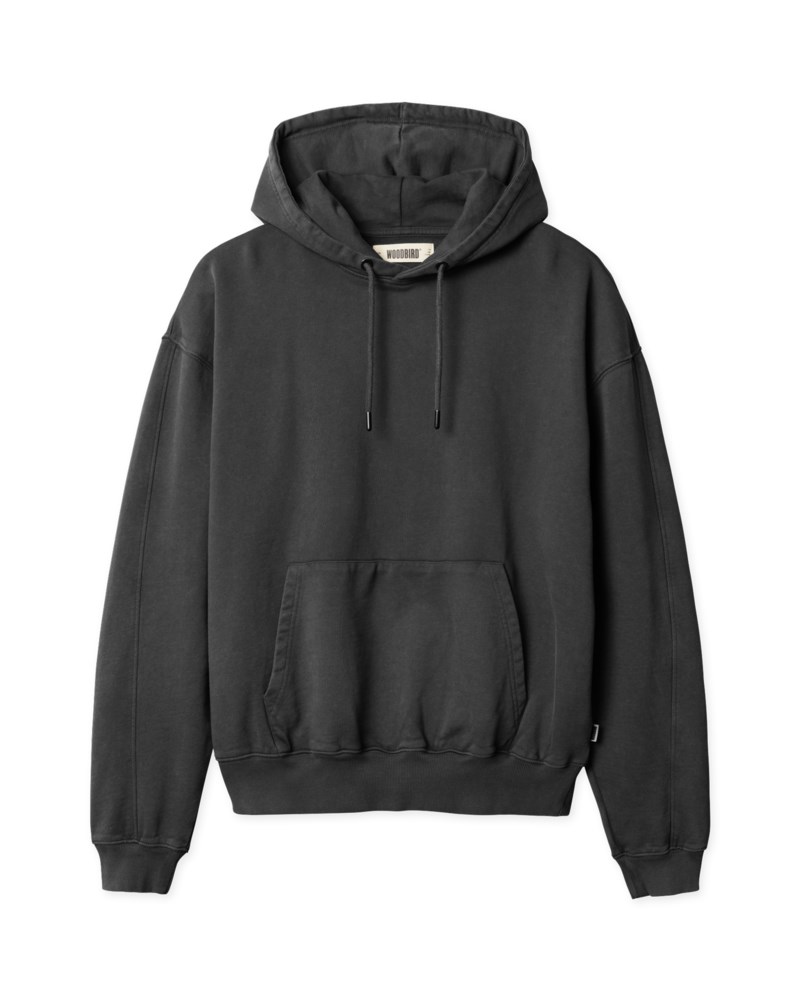 Hoodie sho washed svart 1