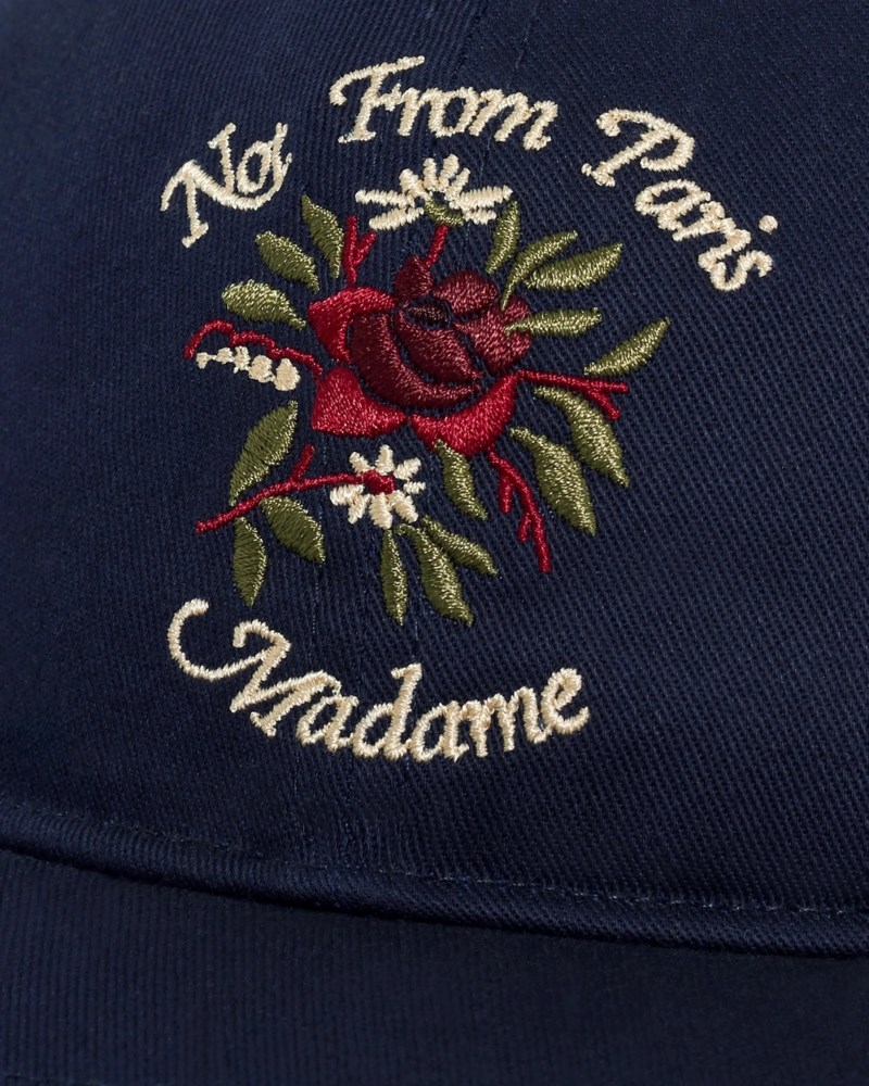 Keps casquette slogan rose marin 3