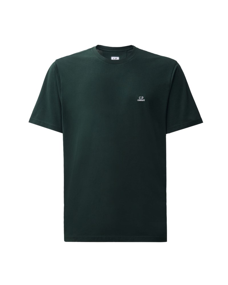 T-shirt 30/1 jersey short sleeve logo patch