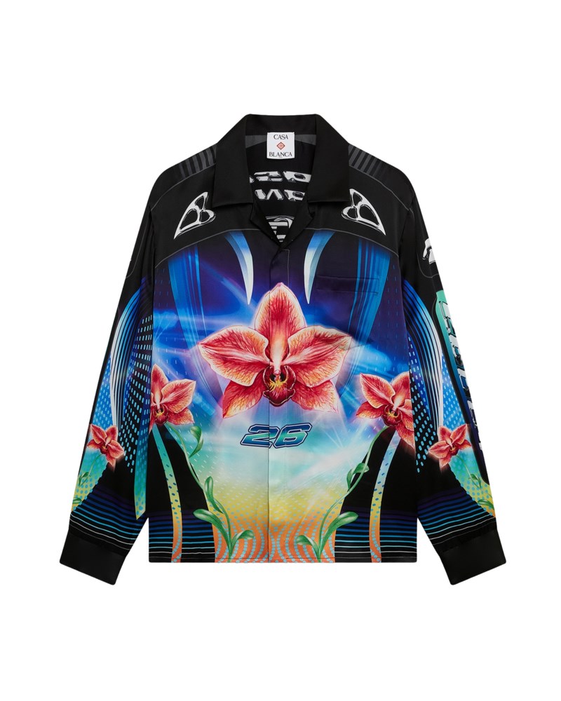 Skjorta orchid racer cuban collar 1