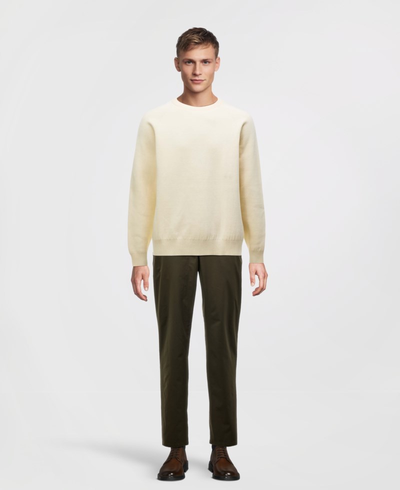 Tröja tenby cotton knit marin 4