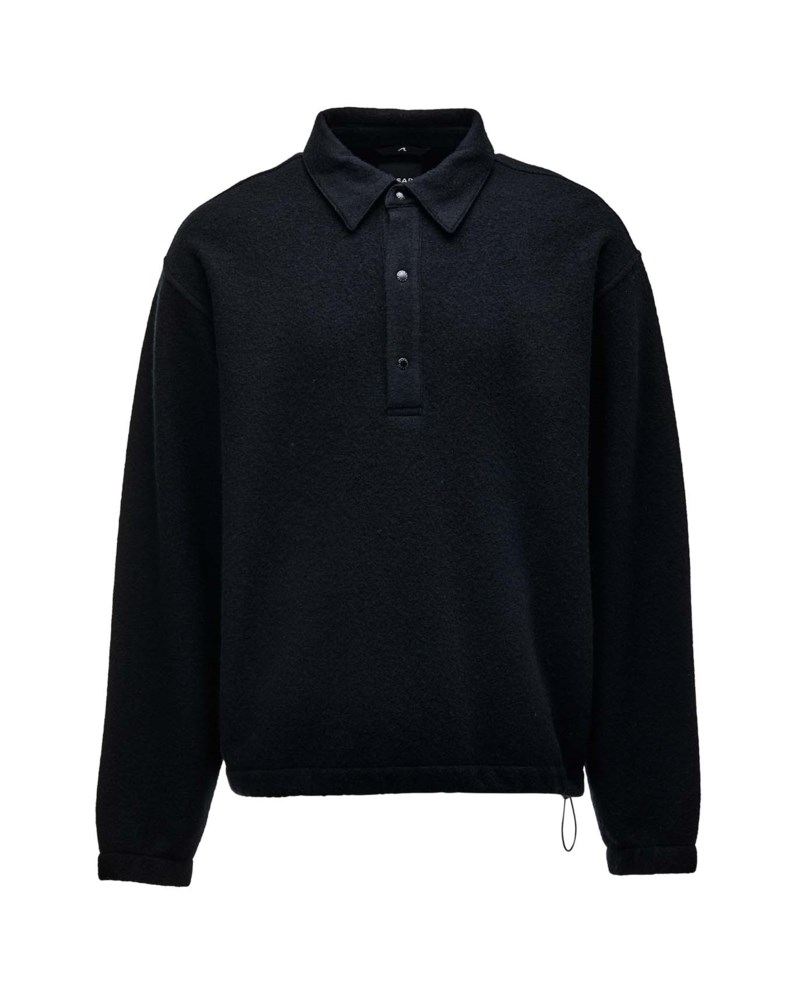 Tröja oakdale boiled wool shirt marin 1