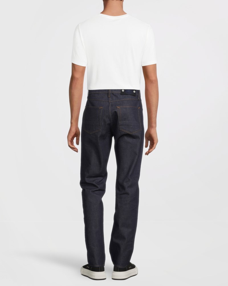 Stone Island Jeans indigo denim-raw herr – bild 3