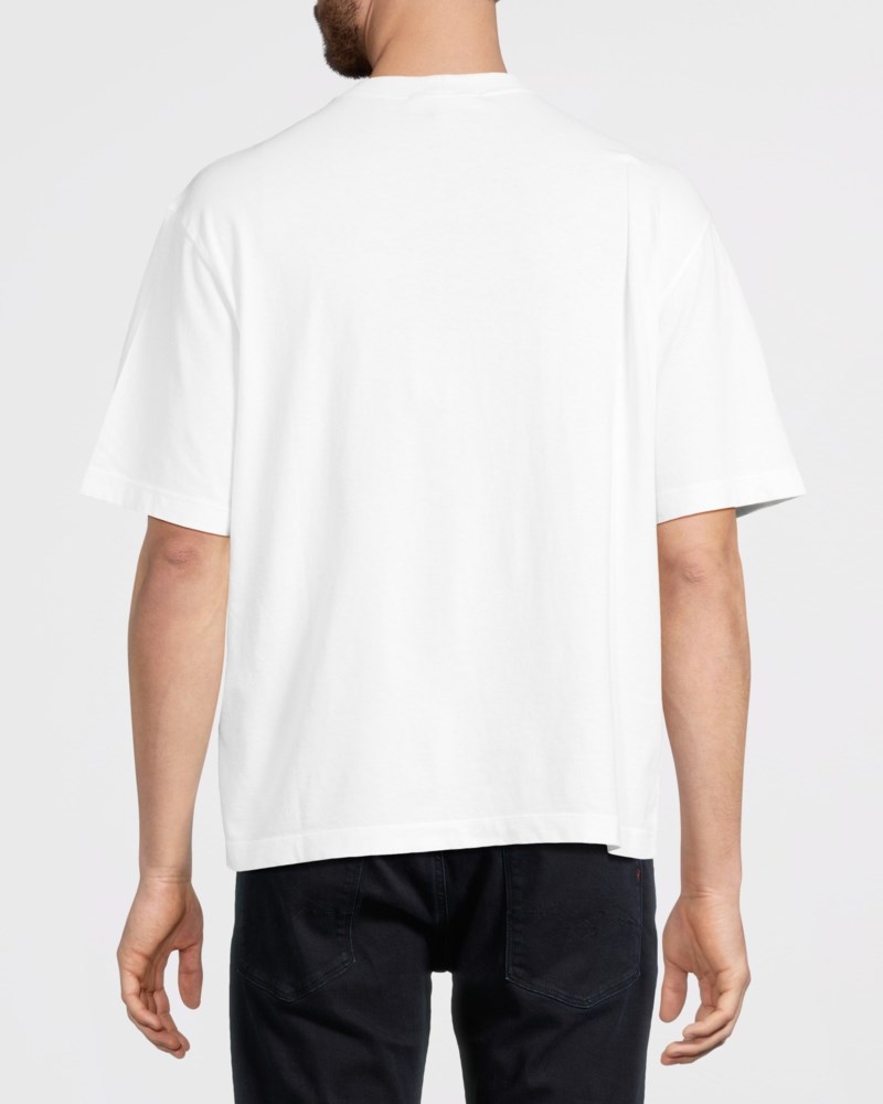 Stone Island T-shirt combed cotton jersey herr – bild 3