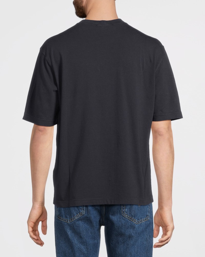 Stone Island T-shirt combed cotton jersey herr – bild 3