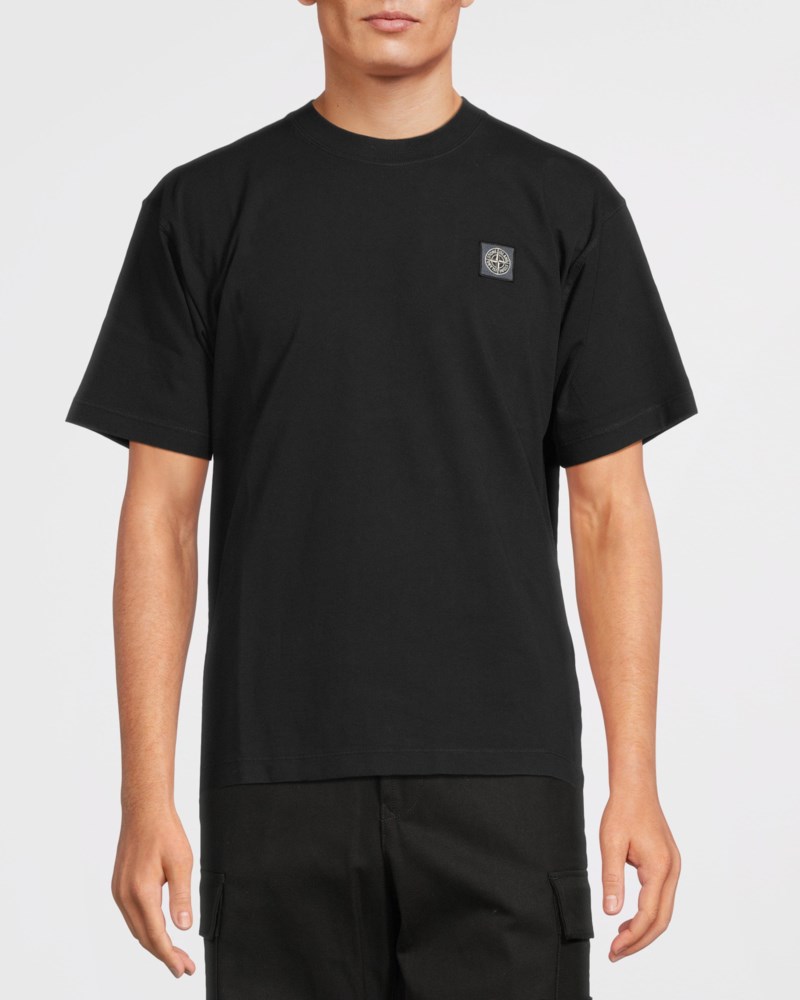 Stone Island T-shirt combed cotton jersey herr – bild 2