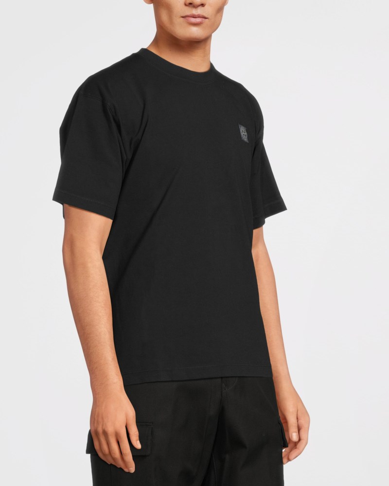Stone Island T-shirt combed cotton jersey herr – bild 3