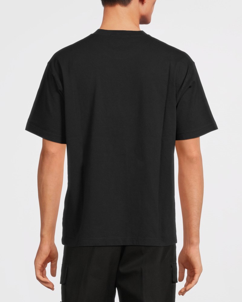 Stone Island T-shirt combed cotton jersey herr – bild 4