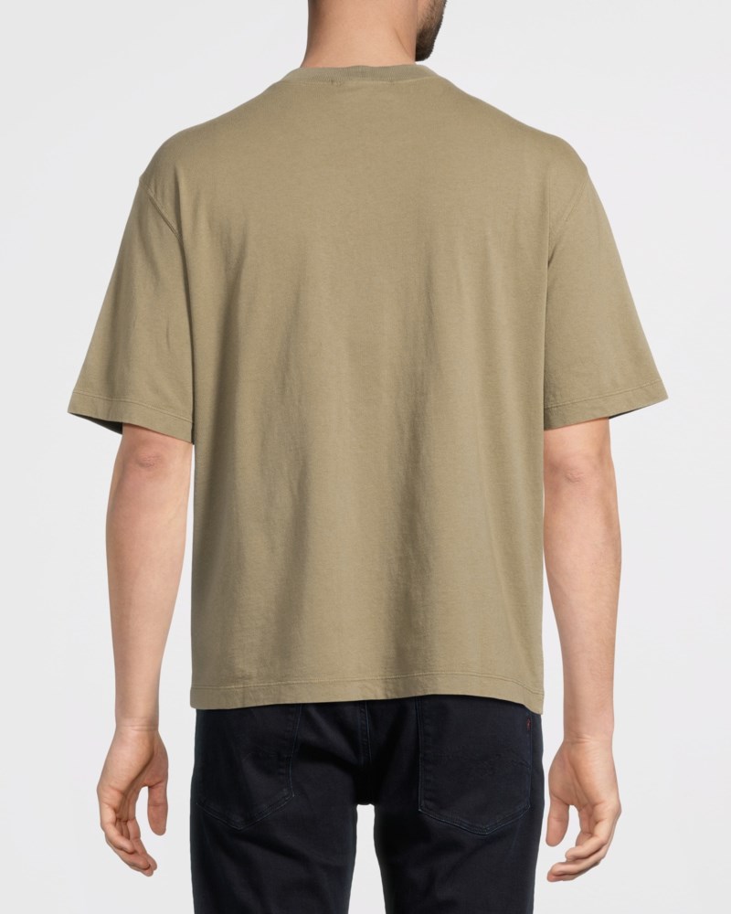 Stone Island T-shirt combed cotton jersey herr – bild 3