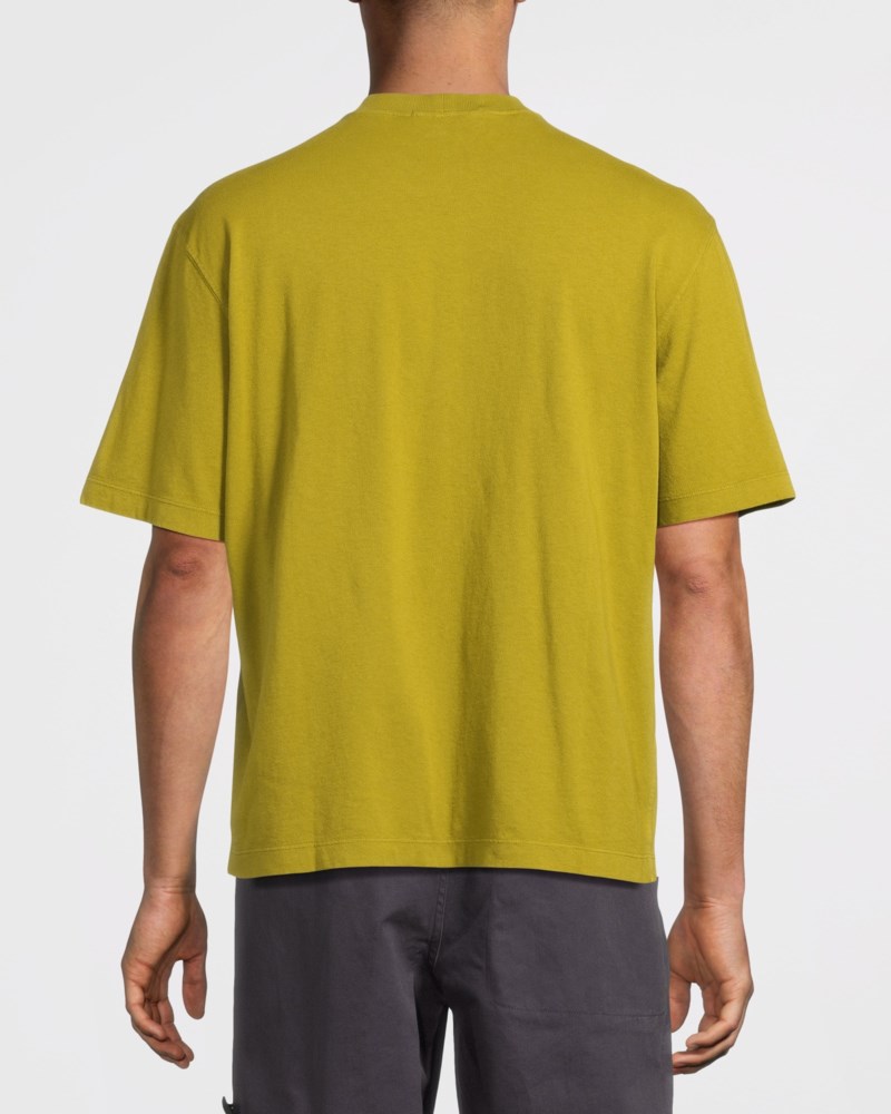 Stone Island T-shirt combed cotton jersey herr – bild 3