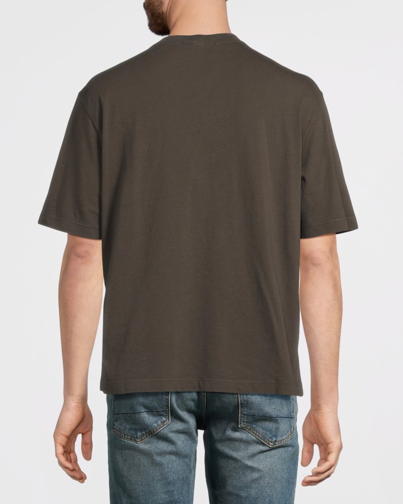 Stone Island T-shirt combed cotton jersey herr – bild 3