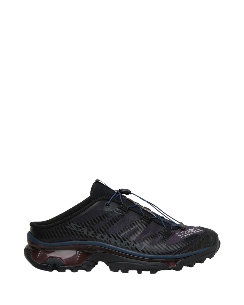 Sneaker mules mm6 x salomon black/nine iron/hunkle berry violet