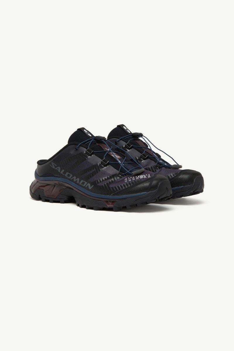 MM6 Sneaker mules x salomon black/nine iron/hunkle berry violet låga sneakers herr – bild 2